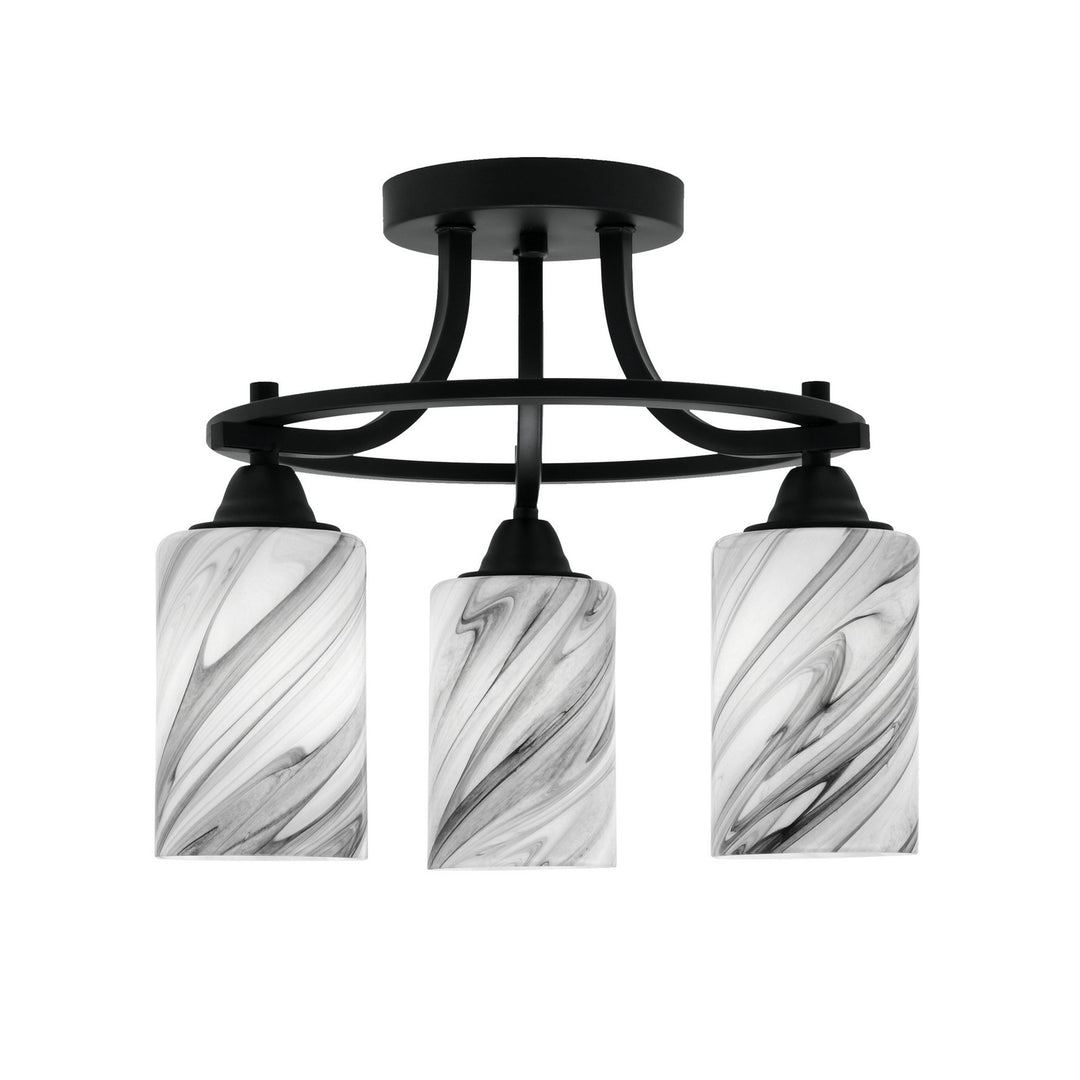 Toltec Paramount 3417-mb-3009 Ceiling Light - Matte Black