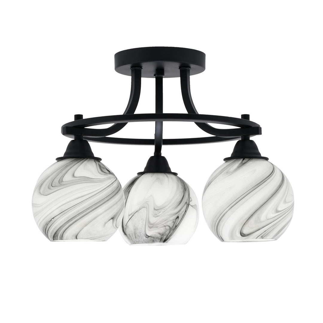 Toltec Paramount 3417-mb-4109 Ceiling Light - Matte Black
