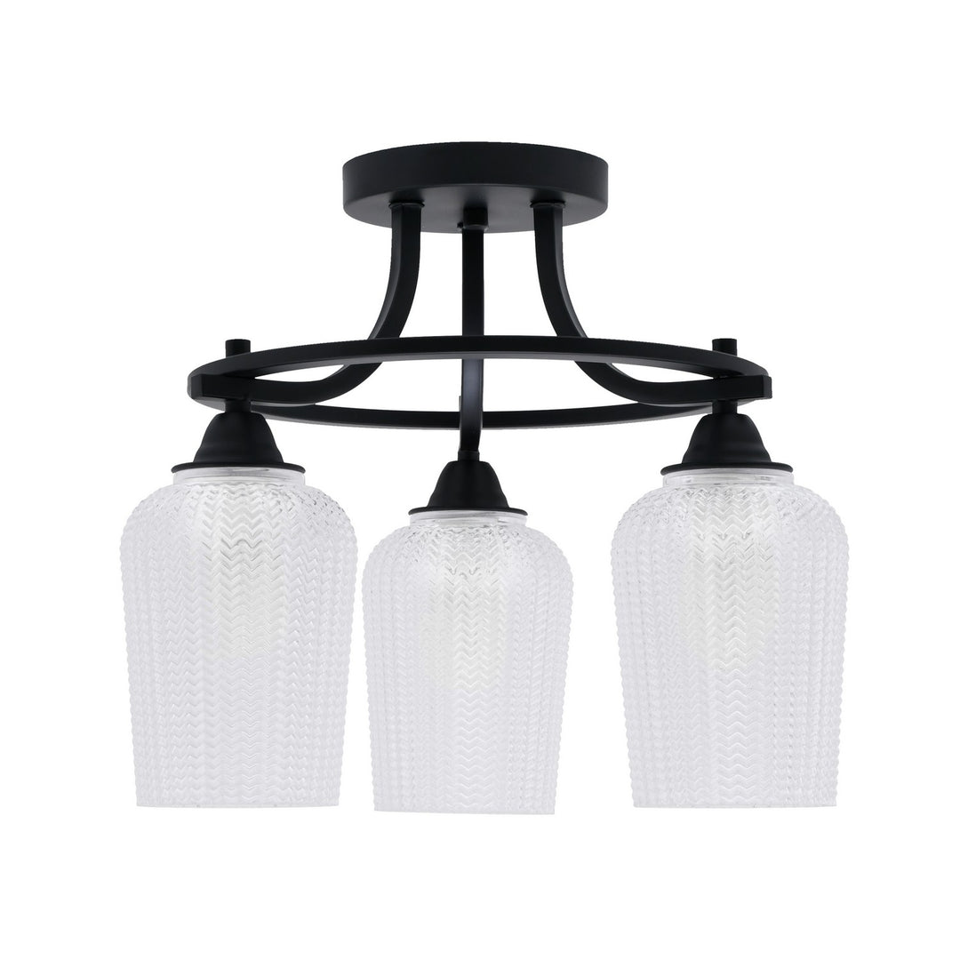 Toltec Paramount 3417-mb-4250 Ceiling Light - Matte Black