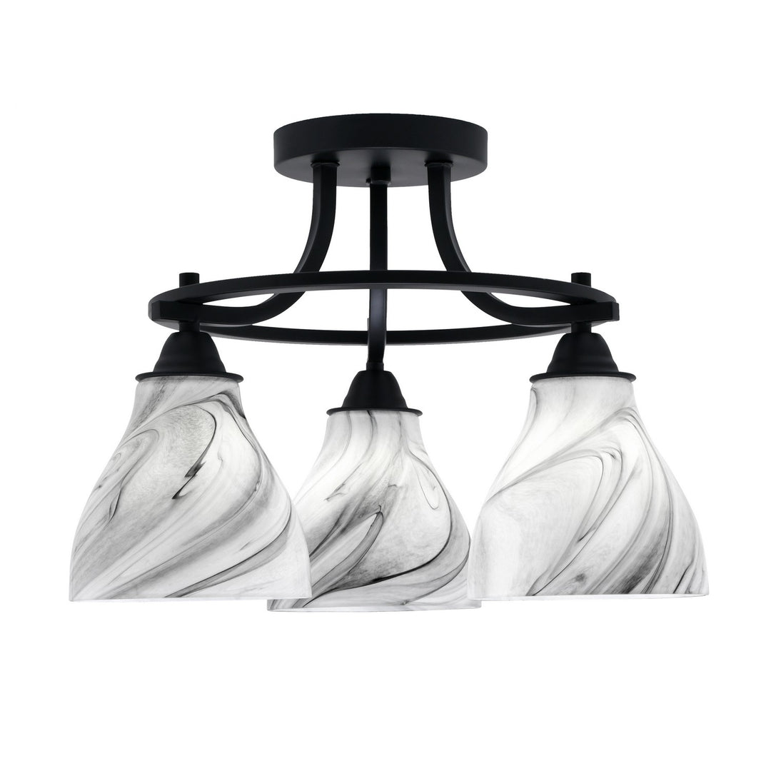 Toltec Paramount 3417-mb-4769 Ceiling Light - Matte Black