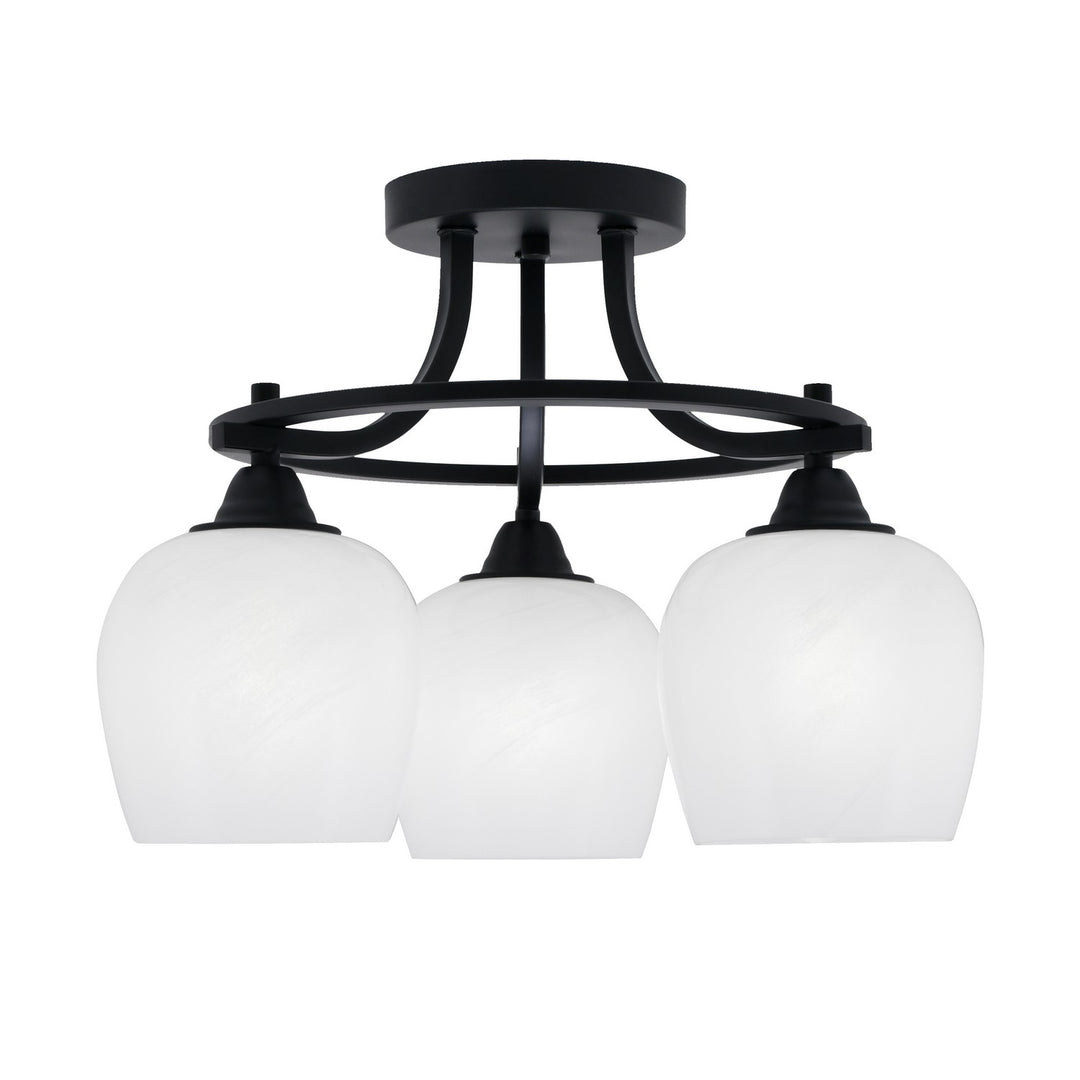 Toltec Paramount 3417-mb-4811 Ceiling Light - Matte Black