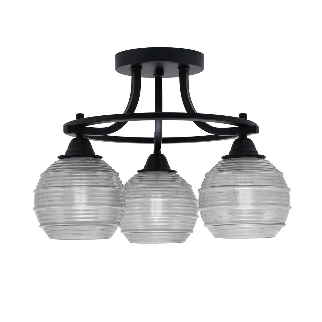 Toltec Paramount 3417-mb-5110 Ceiling Light - Matte Black