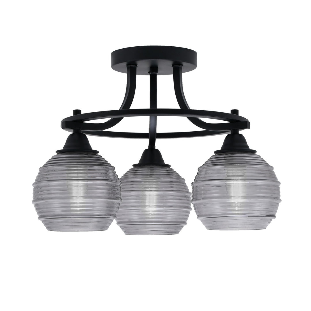Toltec Paramount 3417-mb-5112 Ceiling Light - Matte Black