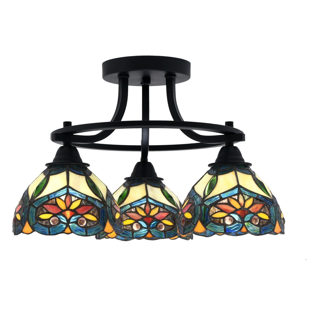 Toltec Paramount 3417-mb-9425 Ceiling Light - Matte Black