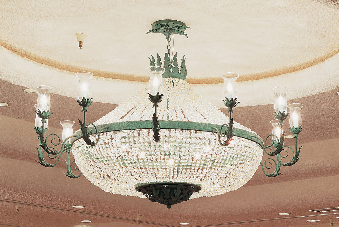 2nd Avenue Crista 01.0455.84 Chandelier Light - Golden Verde