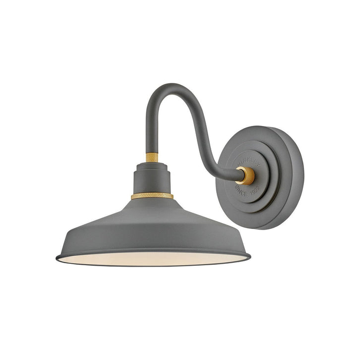 Hinkley Lighting 10231DMG  Foundry Classic Outdoor Dark Matte Grey