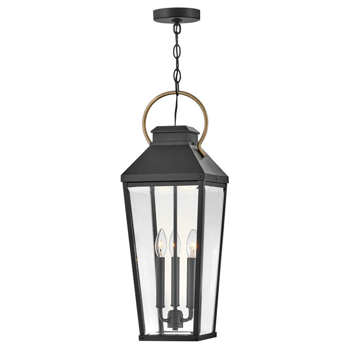 Hinkley Lighting 17502BK  Dawson Outdoor Black