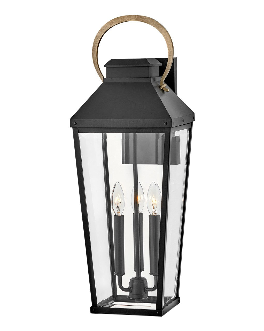 Hinkley Lighting 17505BK  Dawson Outdoor Black