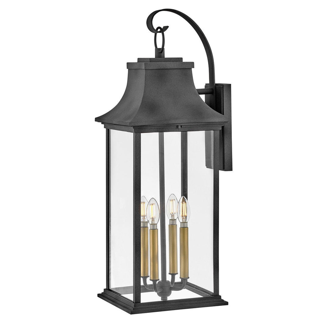 Hinkley Lighting 2938DZ  Adair Outdoor Aged Zinc