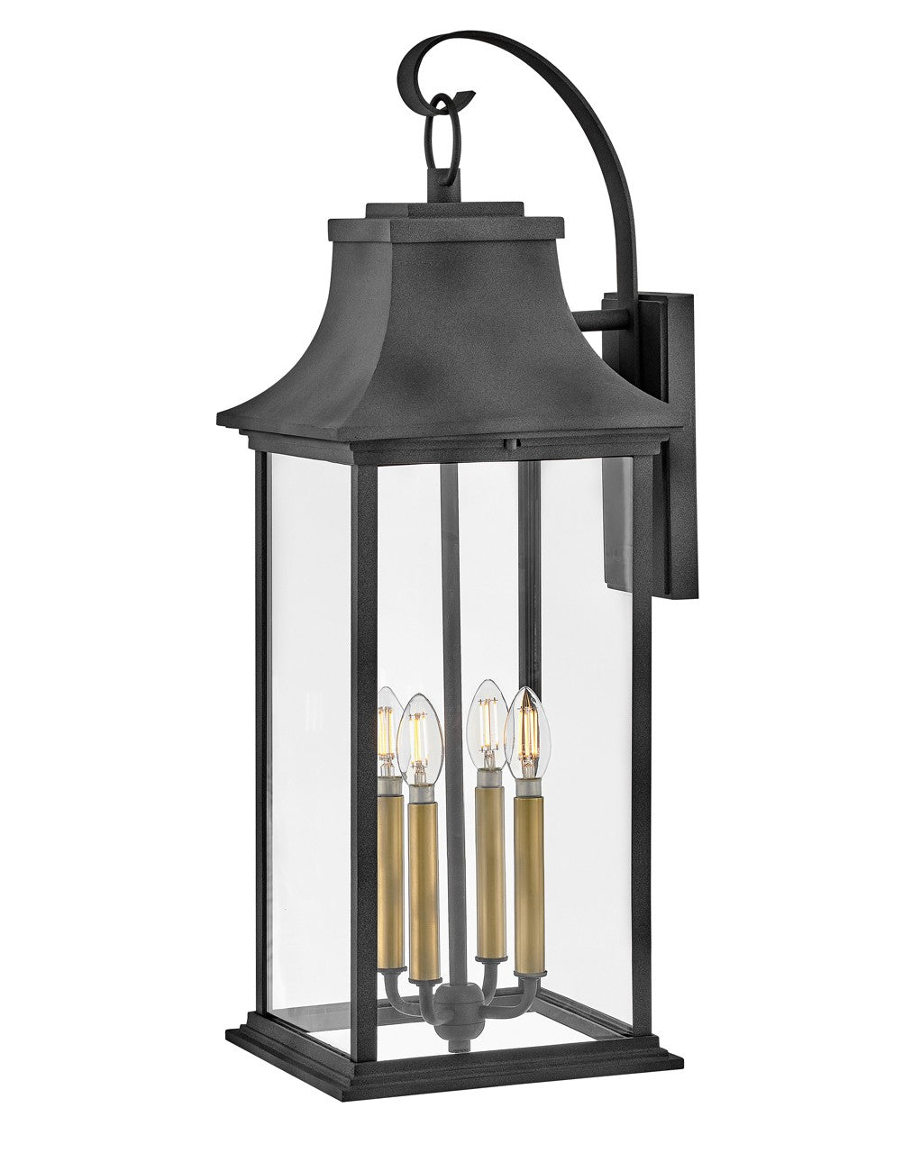 Hinkley Lighting 2938DZ  Adair Outdoor Aged Zinc