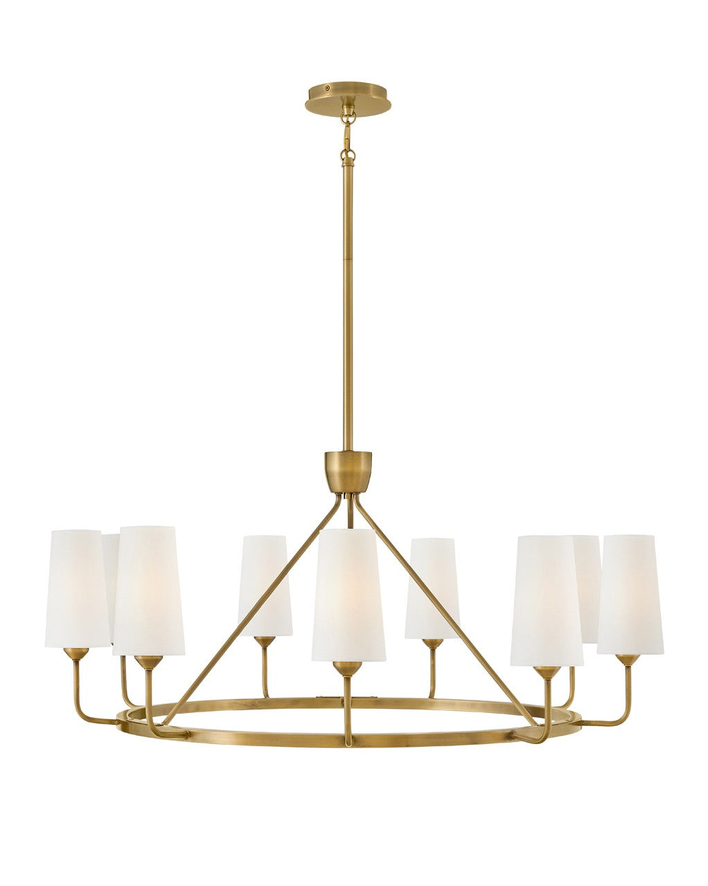 Hinkley Lewis 45009HB Chandelier Light - Heritage Brass
