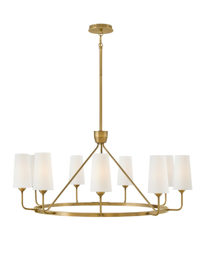 Hinkley Lewis 45009HB Chandelier Light - Heritage Brass