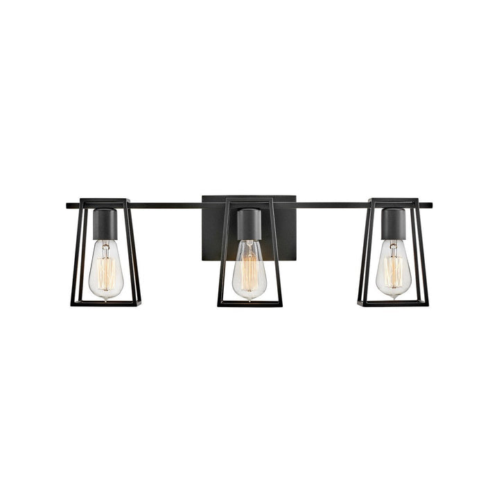 Hinkley Filmore 5163BK Bath Vanity Light 24 in. wide - Black