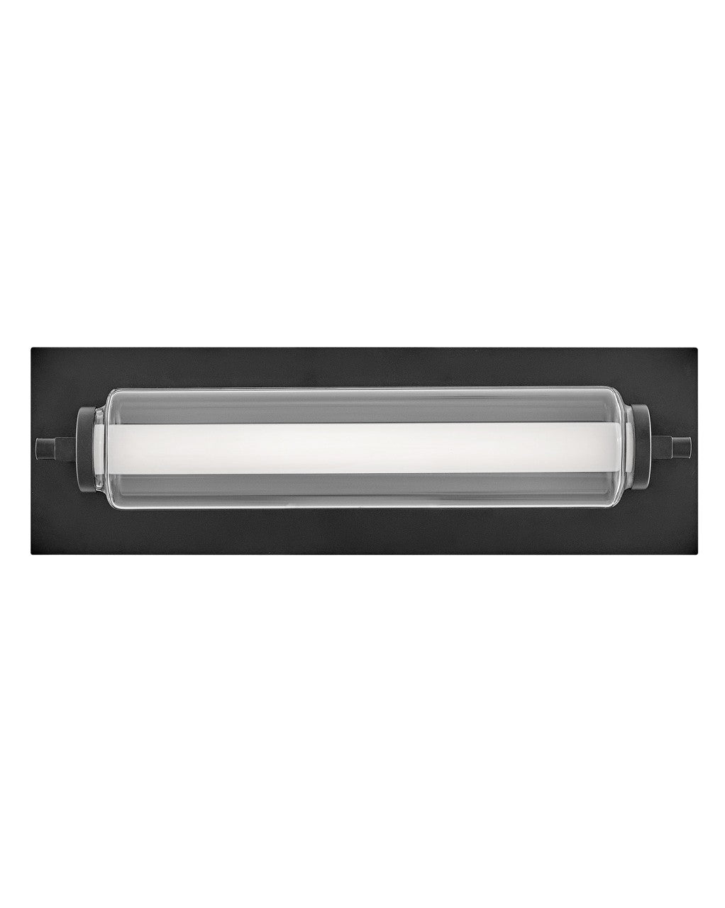 Hinkley Lucien 52020BK Bath Vanity Light 5 in. wide - Black