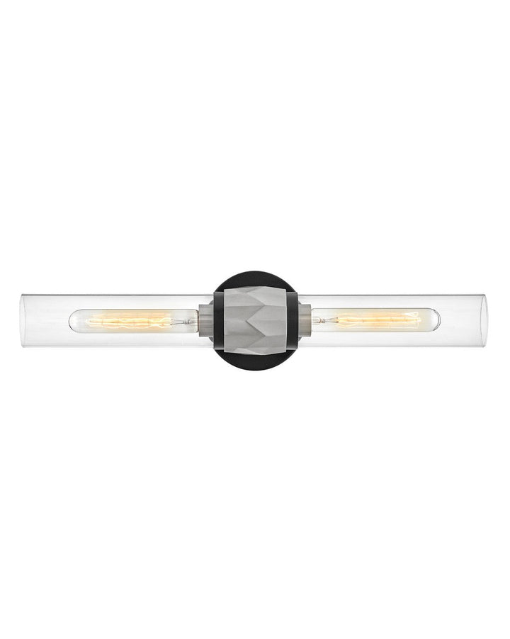 Hinkley Ellison 57082BK-BN Bath Vanity Light 22 in. wide - Black with Brushed Nickel accents