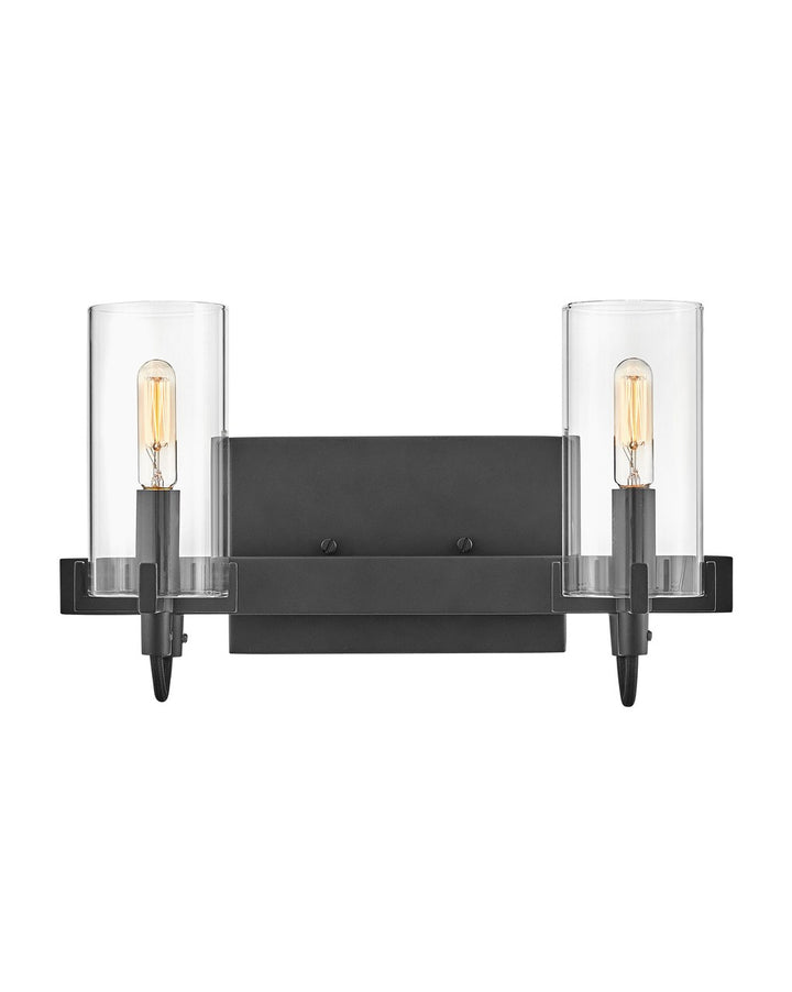 Hinkley Ryden 58062BK Bath Vanity Light 14 in. wide - Black