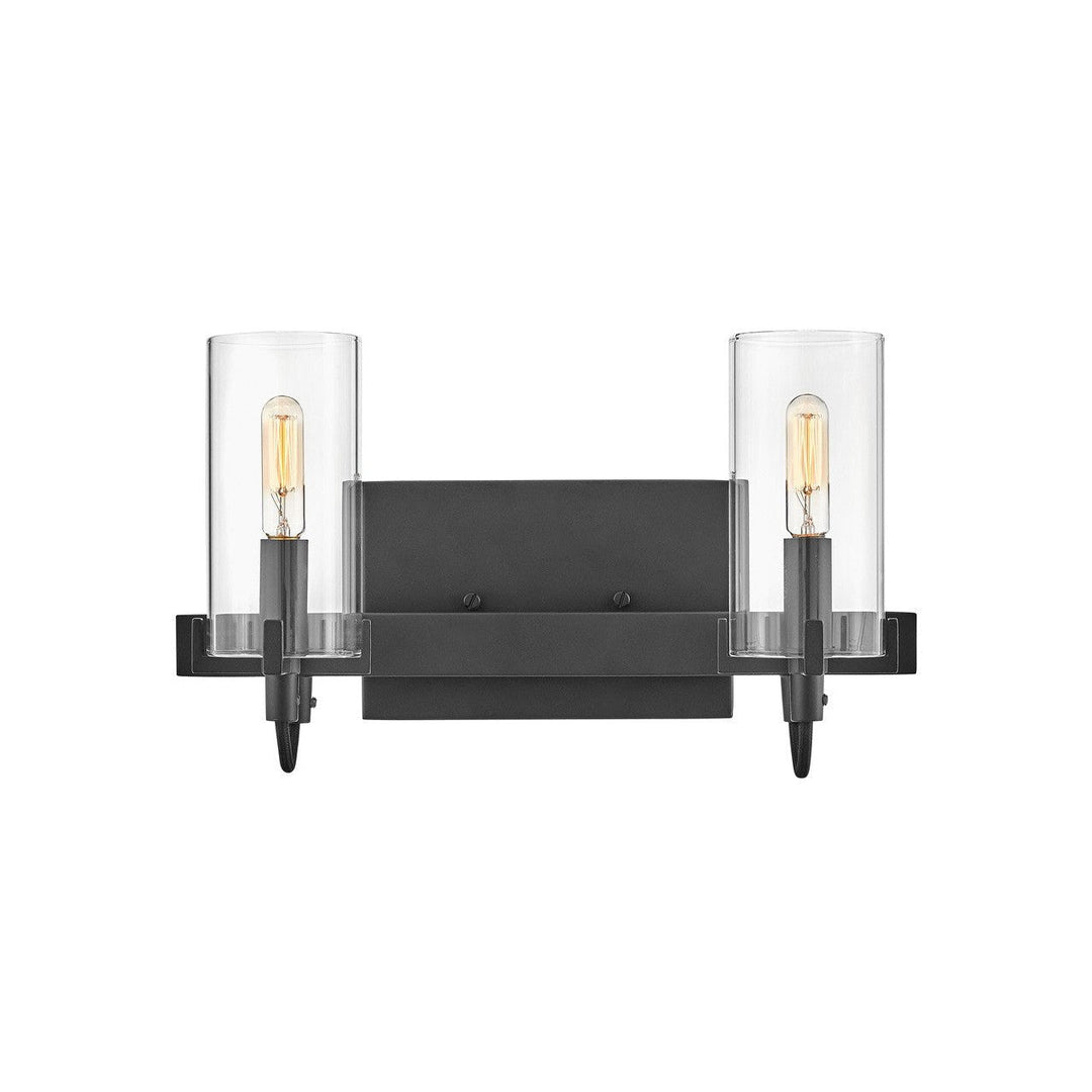 Hinkley Ryden 58062BK Bath Vanity Light 14 in. wide - Black