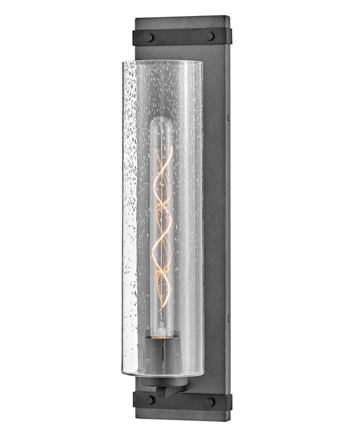 Hinkley Sawyer 5941DZ-LL Wall Sconce Light - Aged Zinc