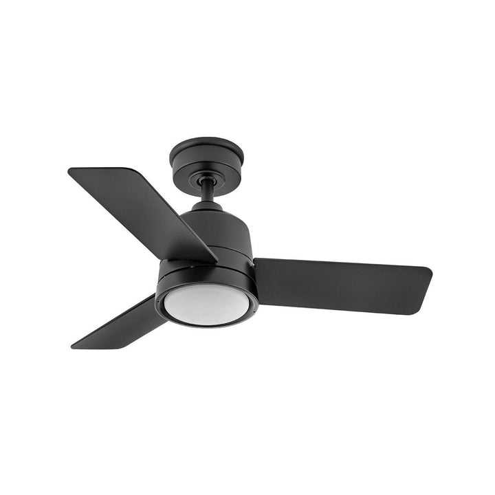 Hinkley Chet 905236FMB-LWA Ceiling Fan 36 - Matte Black, Matte Black/