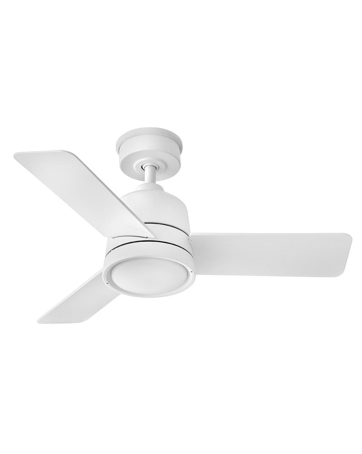 Hinkley Chet 905236FMW-LWA Ceiling Fan 36 - Matte White, Matte White/