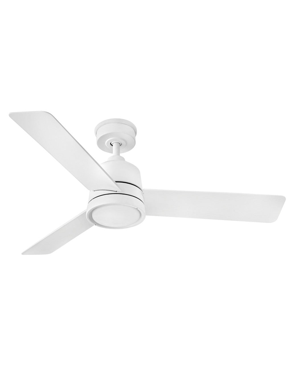 Hinkley Chet 905248FMW-LWA Ceiling Fan 48 - Matte White, Matte White/