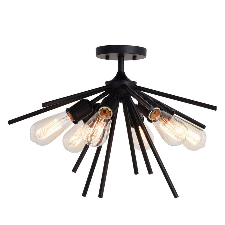 Vaxcel Estelle C0273 Ceiling Light - Matte Black