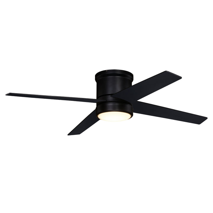 Vaxcel Erie F0106 Ceiling Fan - Black, Black-Weathered Gray/