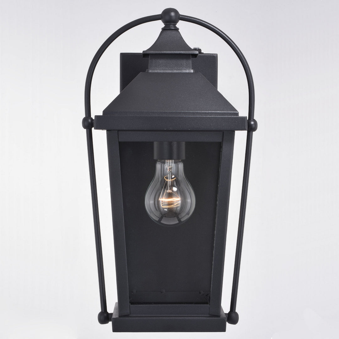Vaxcel Lighting T0540 Lexington One Light Outdoor Wall Mount Outdoor Black