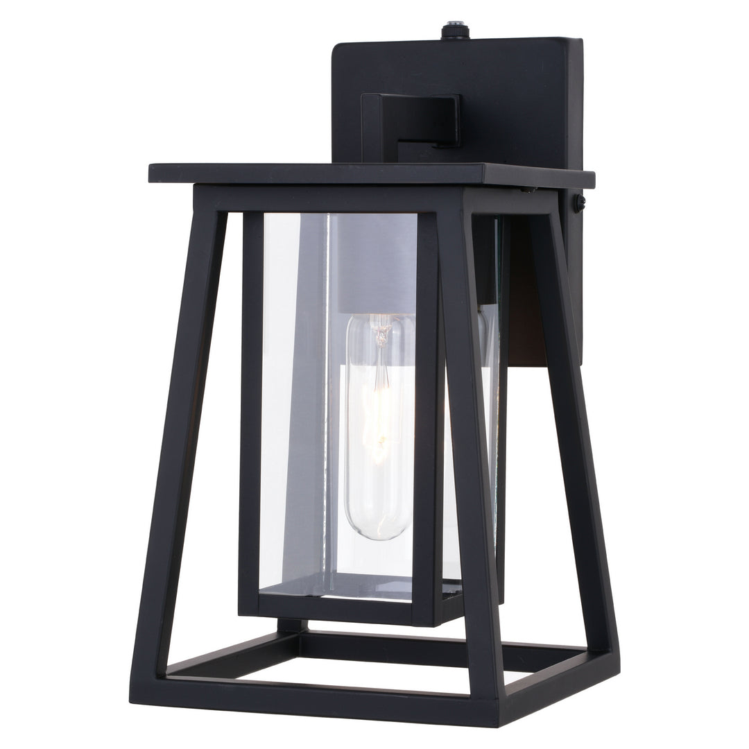 Vaxcel Lighting T0607 Blackwell One Light Outdoor Wal Mount Outdoor Black