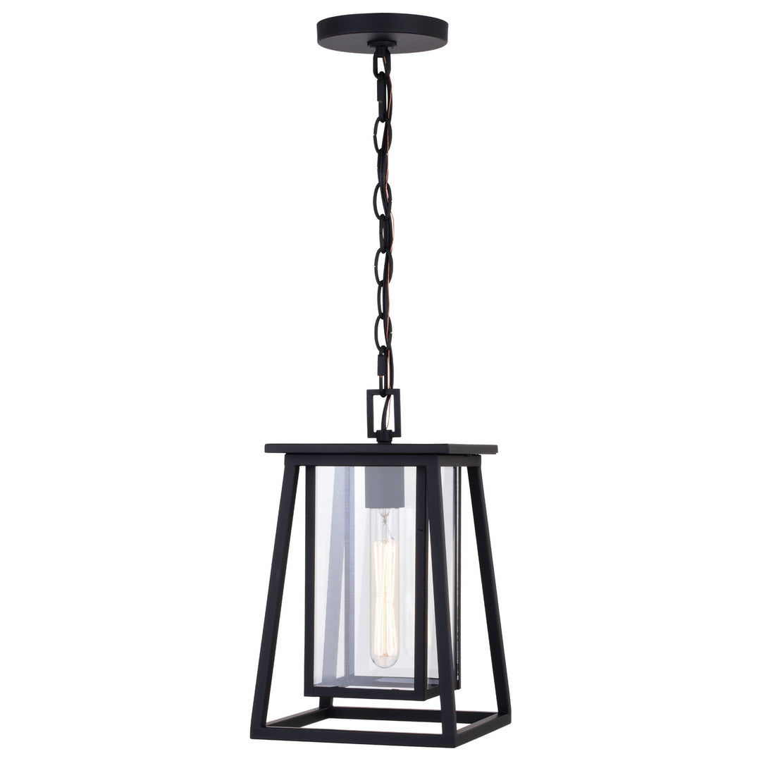 Vaxcel Lighting T0609 Blackwell One Light Outdoor Pendant Outdoor Black