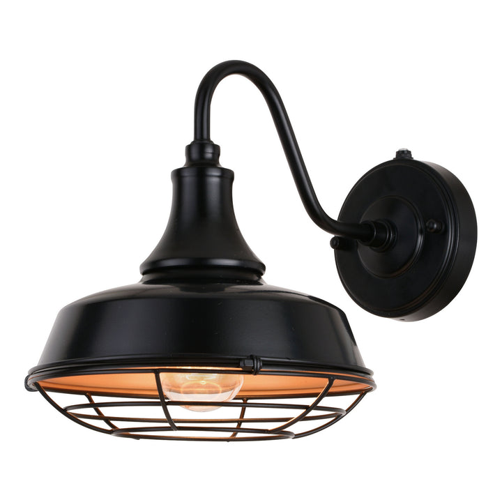 Vaxcel Lighting T0610 Dorado One Light Outdoor Wal Mount Outdoor Black