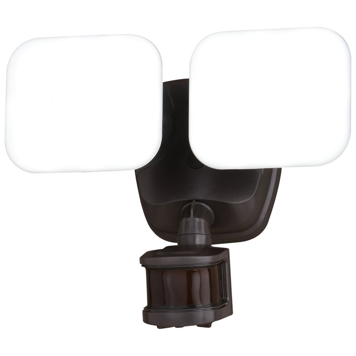 Vaxcel Lighting T0613 Theta Led Outdoor Motion Sensor Flood Light Outdoor Bronze / Dark