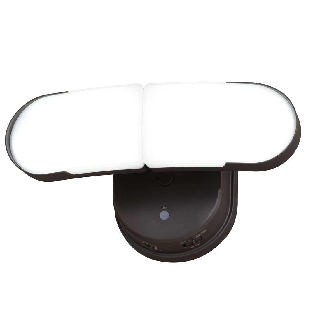 Vaxcel Lighting T0627 Lambda Led Outdoor Linkable Flood Light Outdoor Black