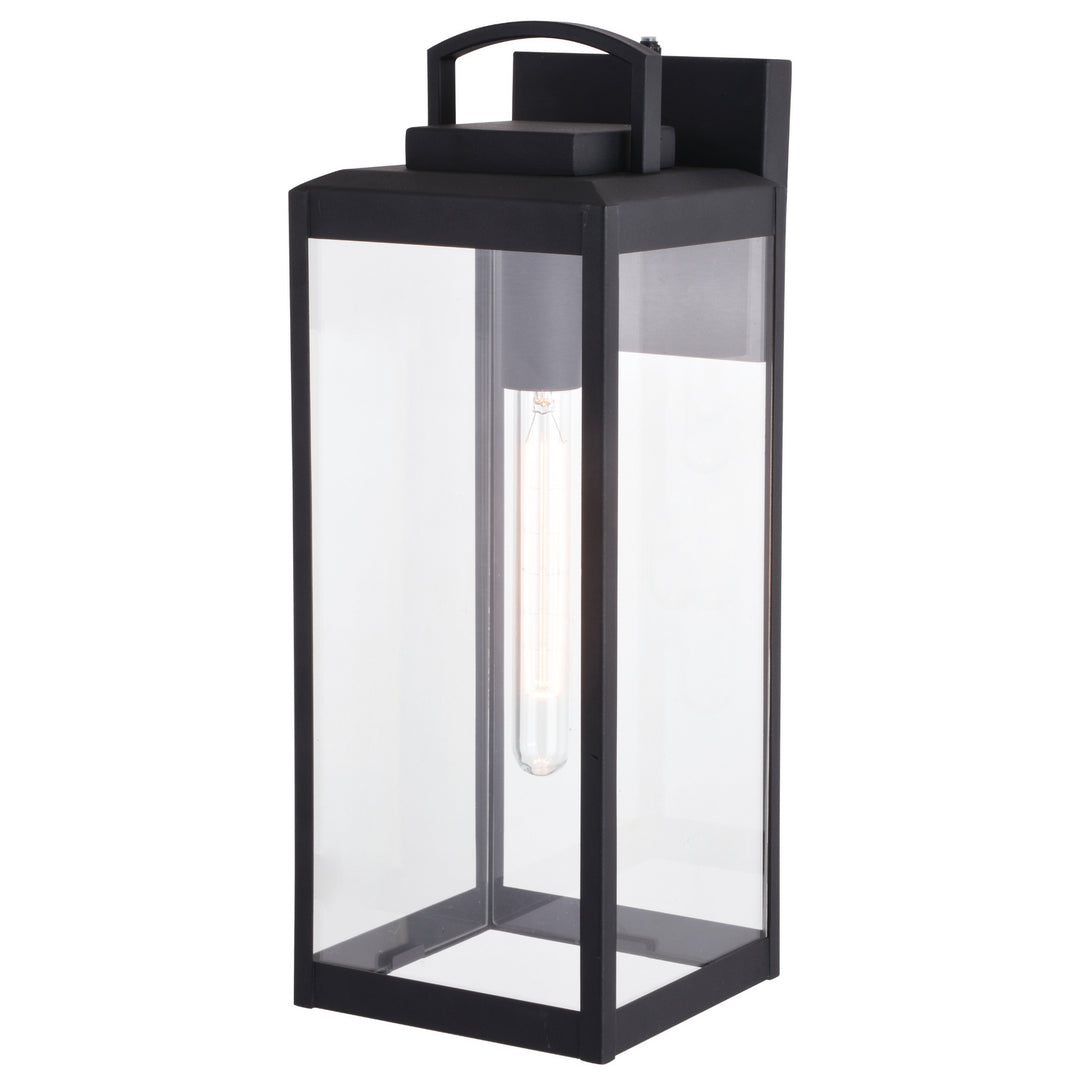 Vaxcel Lighting T0645 Kinzie One Light Outdoor Wal Mount Outdoor Black