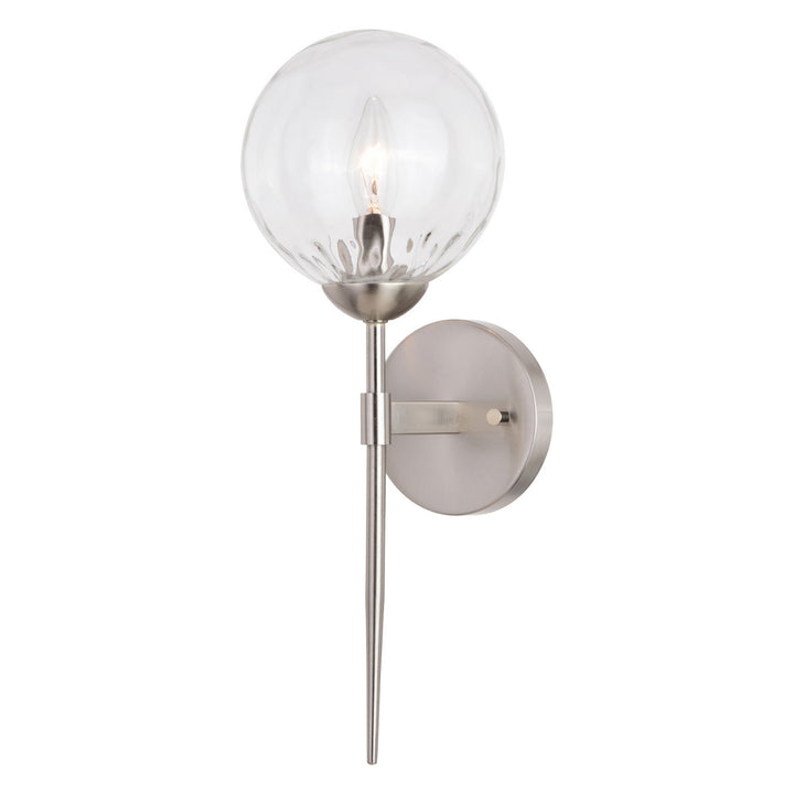 Vaxcel Olson W0409 Wall Light - Satin Nickel