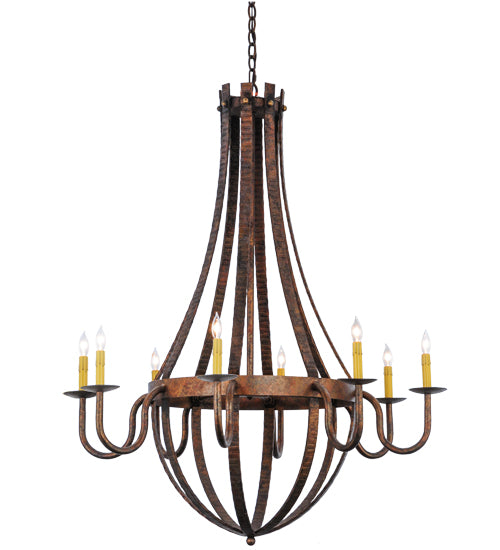 Meyda Tiffany Barrel Stave 129824 Chandelier Light - Rococo