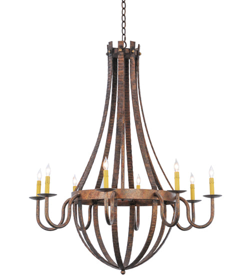 Meyda Tiffany Barrel Stave 129824 Chandelier Light - Rococo