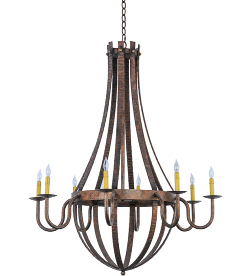 Meyda Tiffany Barrel Stave 129824 Chandelier Light - Rococo