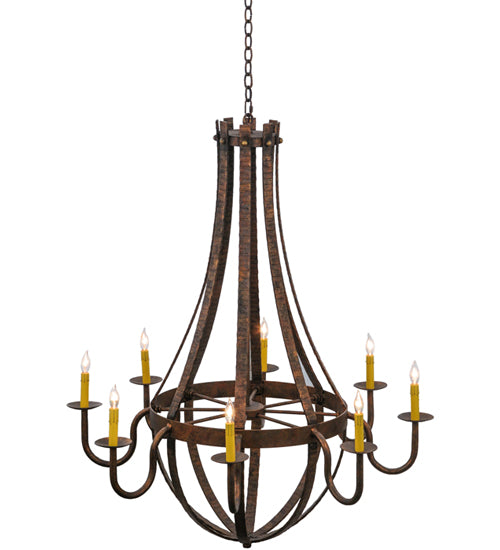 Meyda Tiffany Barrel Stave 129824 Chandelier Light - Rococo