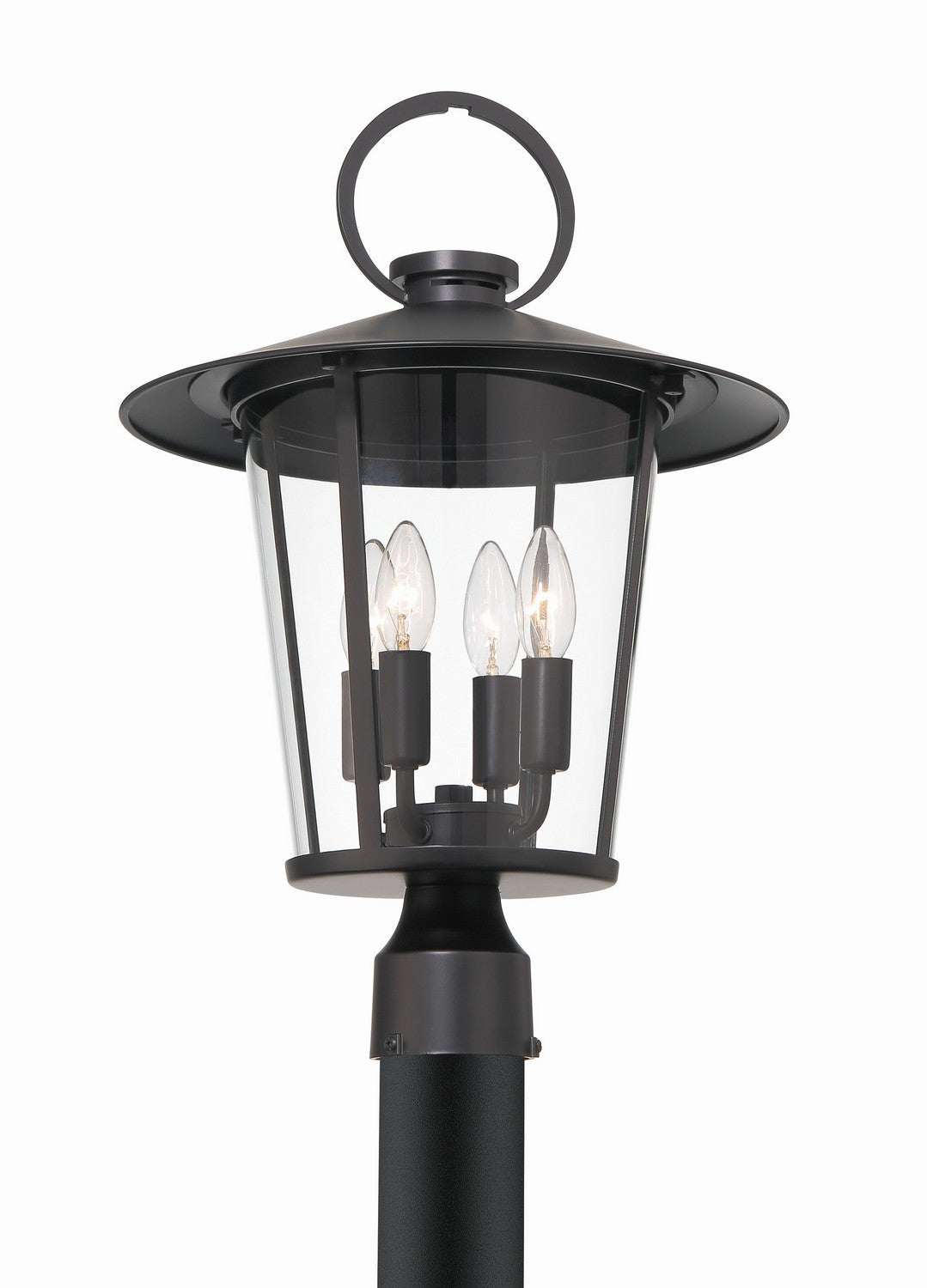 Crystorama Lighting AND-9209-CL-MK Andover Outdoor Matte Black