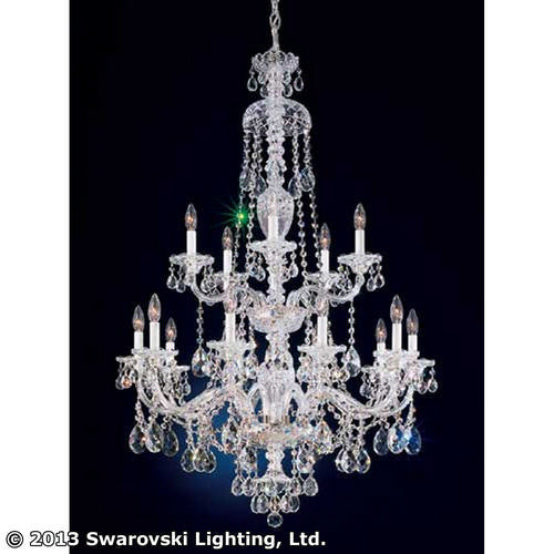 Schonbek Sterling 3608-40S Chandelier Light - Silver