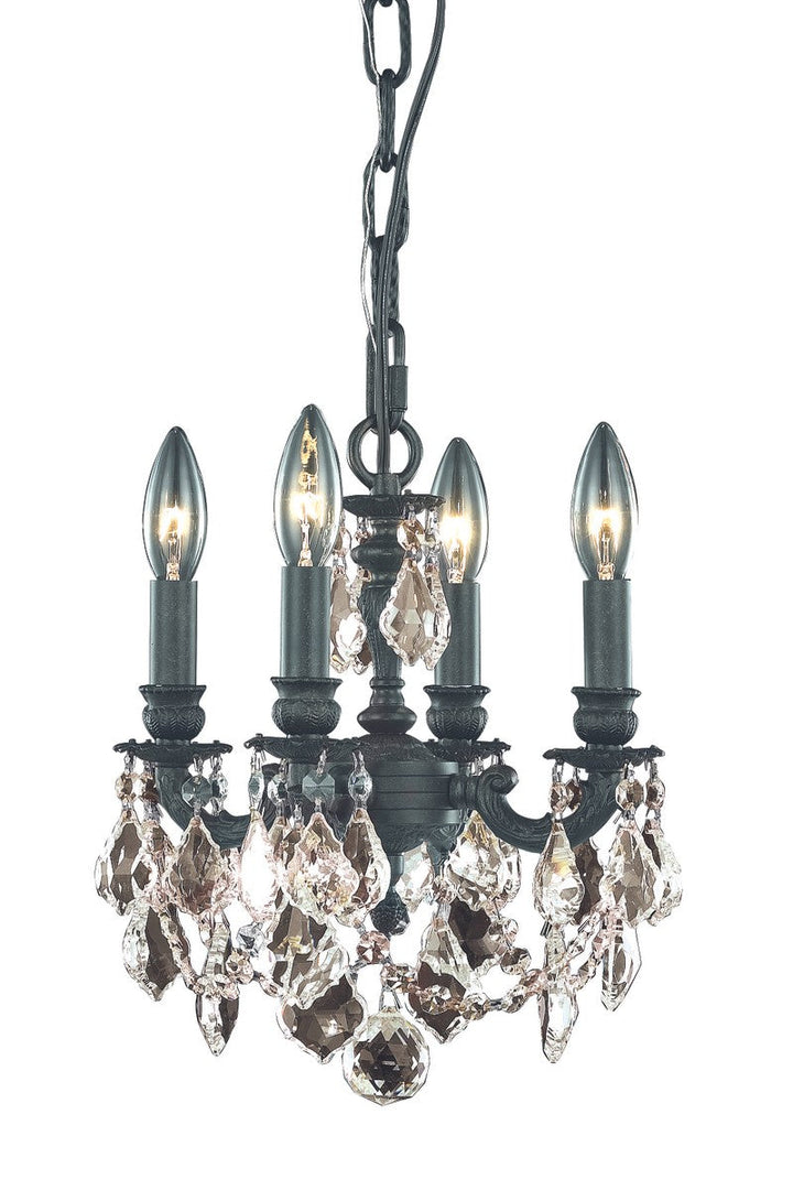 Elegant Lille 9104D10DB-GT/RC Chandelier Light - Dark Bronze