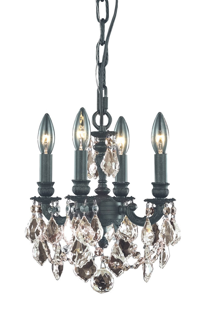 Elegant Lille 9104D10DB-GT/RC Chandelier Light - Dark Bronze