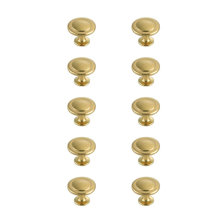 Elegant Lighting KB2005-GD-10PK  Logyn Home Decor Brushed Gold