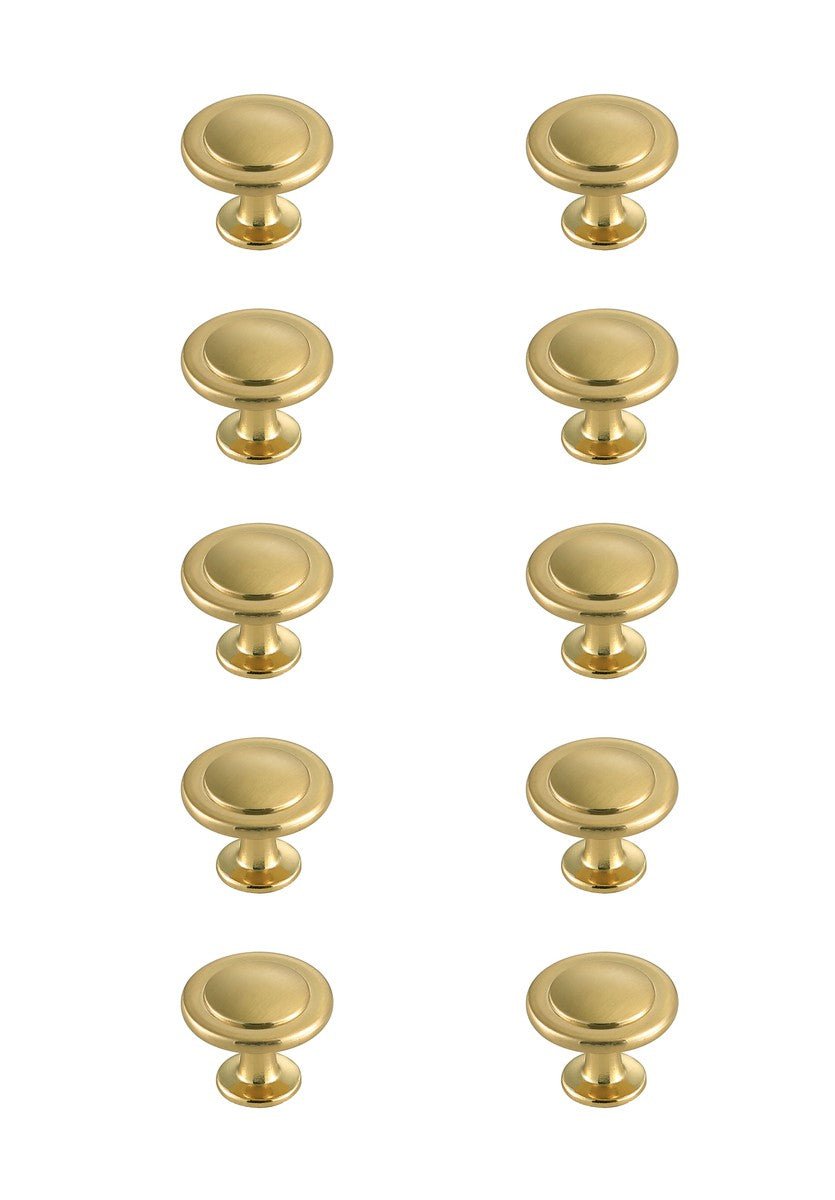 Elegant Lighting KB2005-GD-10PK  Logyn Home Decor Brushed Gold