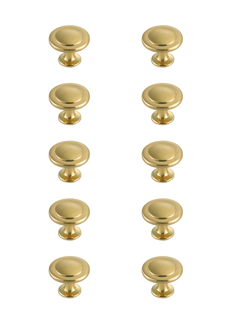 Elegant Lighting KB2005-GD-10PK  Logyn Home Decor Brushed Gold