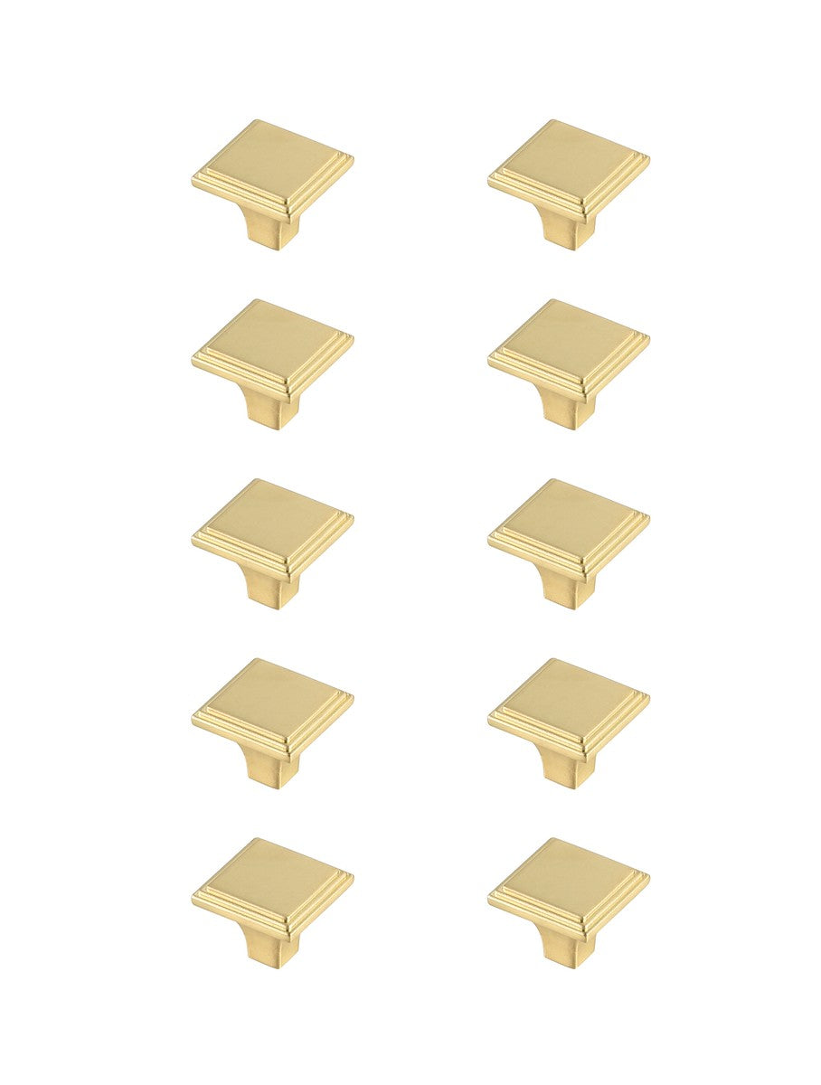 Elegant Lighting KB2012-GD-10PK  Wilow Home Decor Brushed Gold