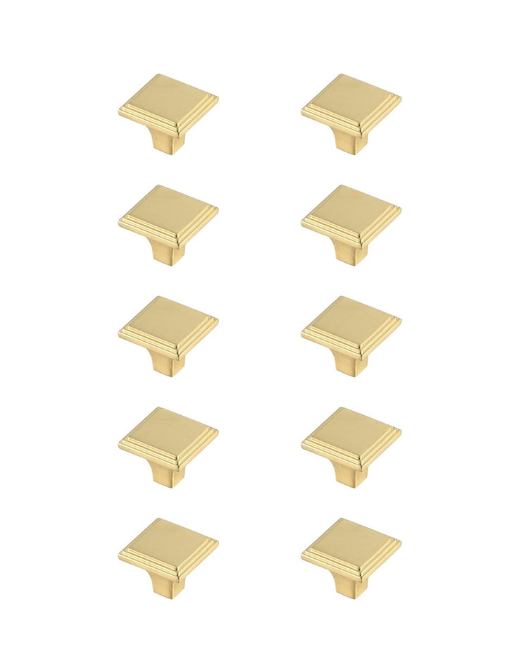 Elegant Lighting KB2012-GD-10PK  Wilow Home Decor Brushed Gold