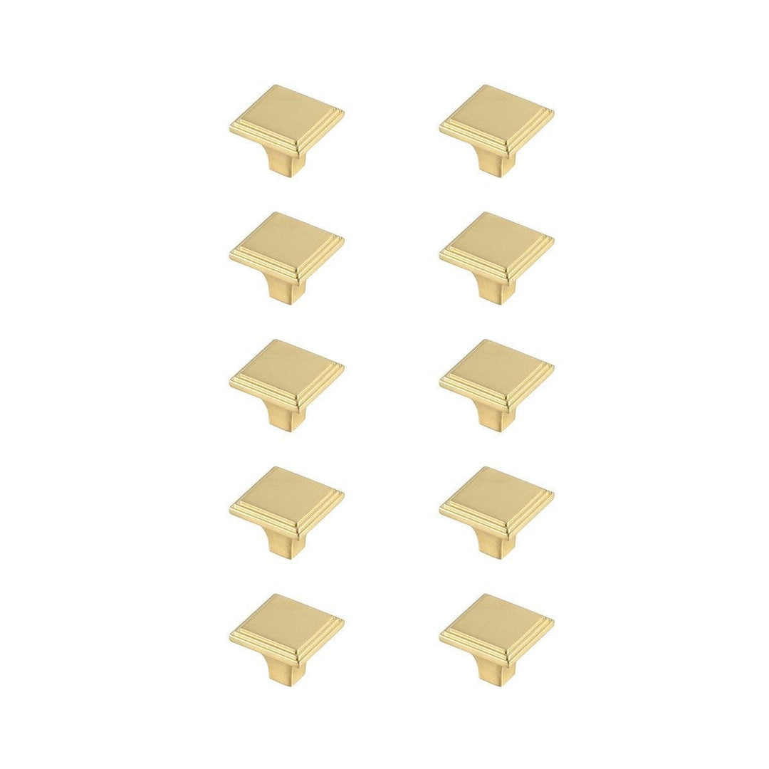 Elegant Lighting KB2012-GD-10PK  Wilow Home Decor Brushed Gold