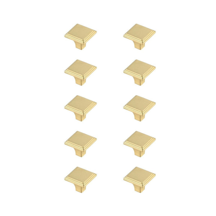 Elegant Lighting KB2012-GD-10PK  Wilow Home Decor Brushed Gold